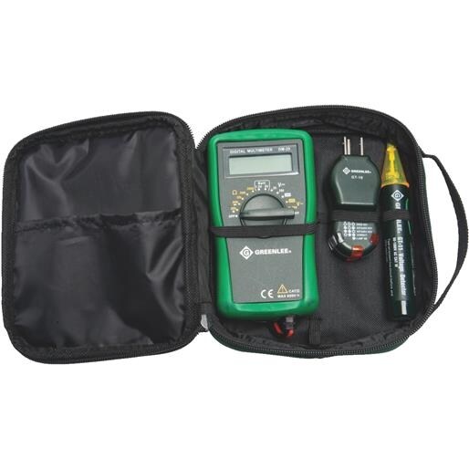 Greenlee Textron Multimeter Kit W/Case TK30A Unit: EACH - Overstock