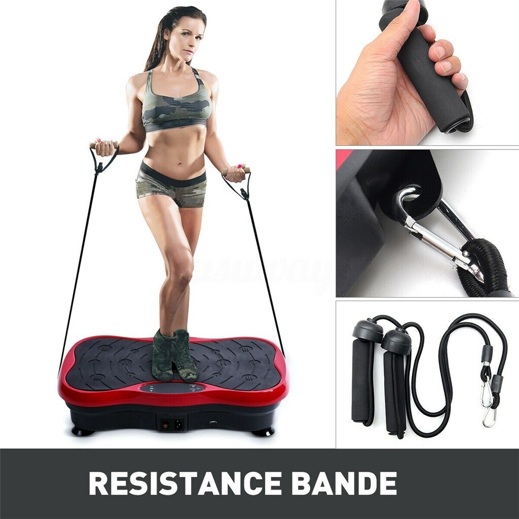 Body Vibration Machine Plate Platform Massager Music Fitness - Bed Bath &  Beyond