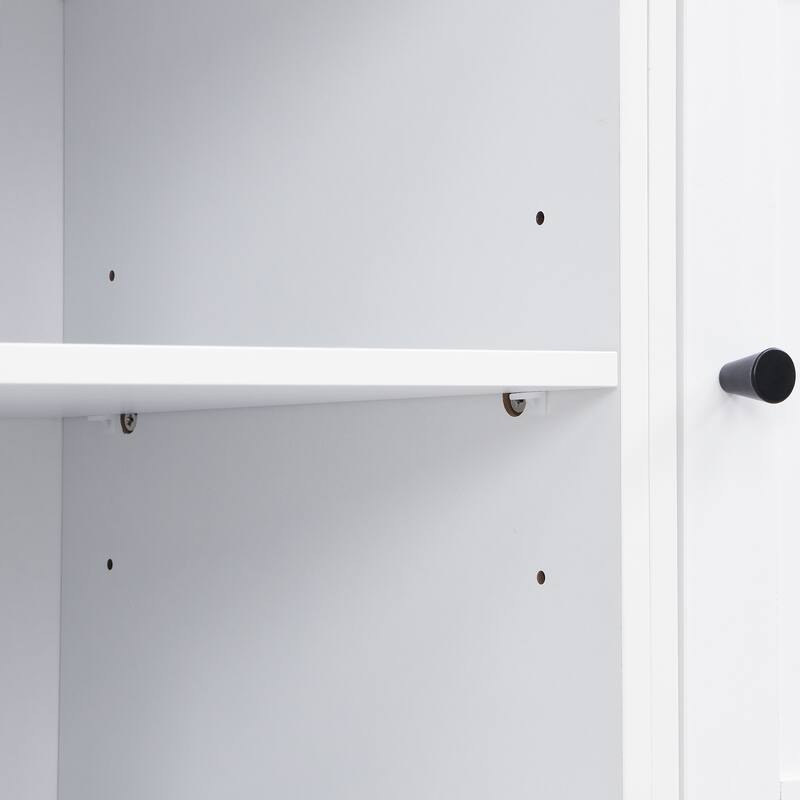 79.1 Inch Modern Hall Tree with Shoe Storage and 8 Cubbies