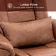 preview thumbnail 24 of 52, Mcombo Recliner with Ottoman, Vibration Massage Lumbar Pillow Swivel 9096