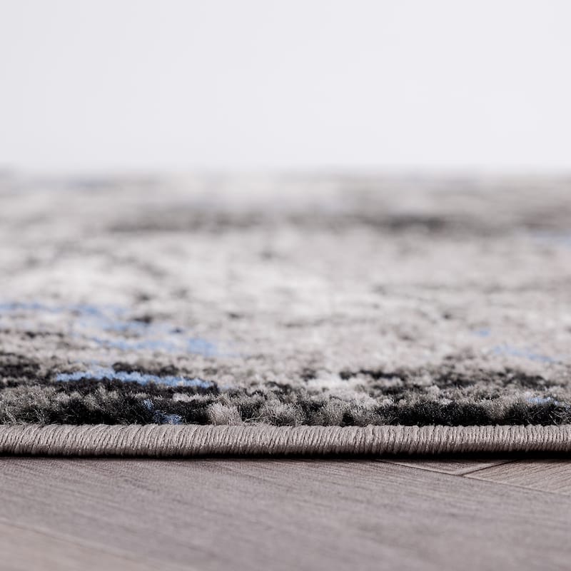 World Rug Gallery Adare Contemporary Abstract Area Rug