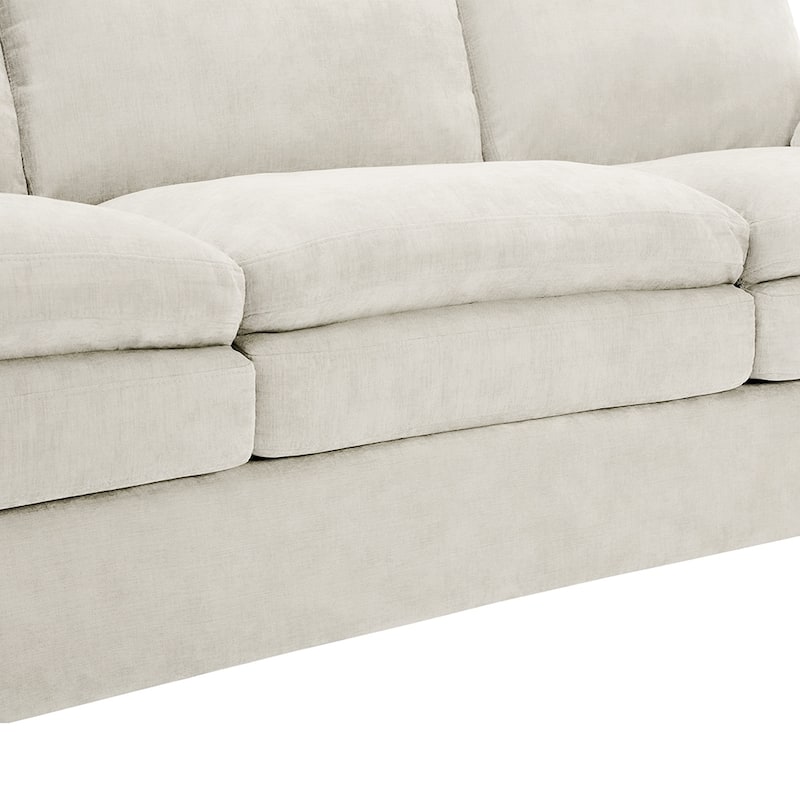 31.9" Comfy Cloud Armchair,Oversized,Plush Upholstered,Double Cushion
