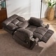 preview thumbnail 9 of 22, Overstuffed Chenille Power Lift Recliner,Lay Flat 71.5 " Length, Dual Motors Recliner with Massage/Heat Infinite Position
