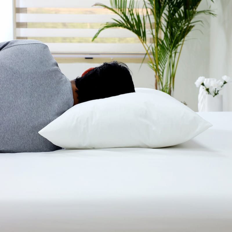 Clean Design White Blown Bed Pillow