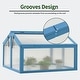 preview thumbnail 13 of 35, MCombo Double Box Wooden Greenhouse Cold Frame Raised Plants Bed Protection