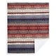 preview thumbnail 53 of 158, Indigo Hill by HiEnd Accents Campfire Sherpa Fleece Throw, 1PC or 3PC