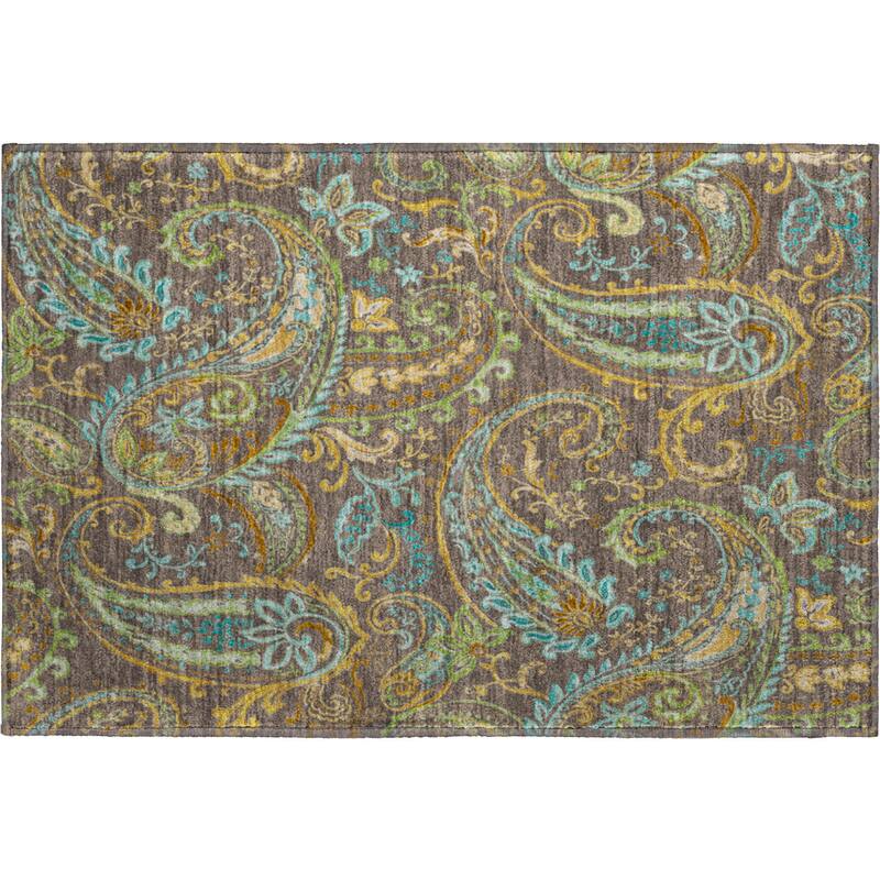 Premium Washable Super Soft Traditional Paisley Mayfield Rug