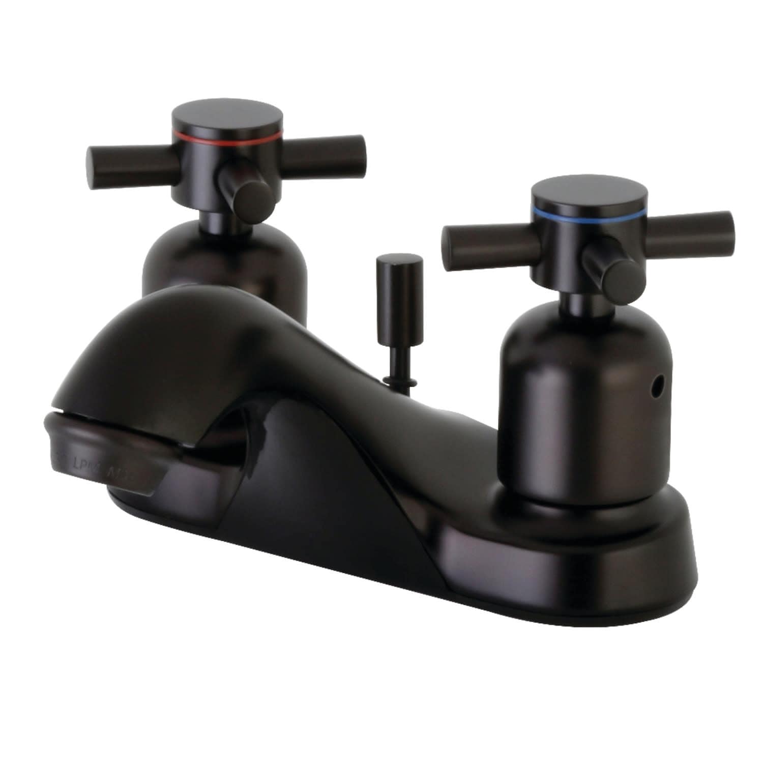 Kingston Brass Concord 1.2 GPM Centerset Bathroom Faucet with Metal