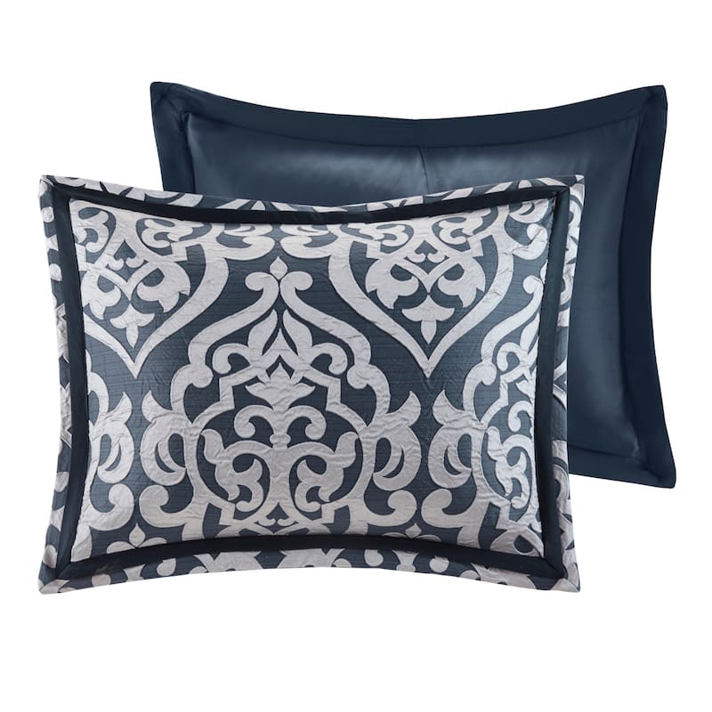 Madison Park Dillon 8 Piece Jacquard Comforter Set