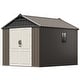 preview thumbnail 90 of 117, Patiowell 8' x 6' / 8' x 8' / 8' x 10 '/ 8' x 12' Plastic Outdoor Shed With Floor for Patio Furniture, Tools (Kick-It Shed)