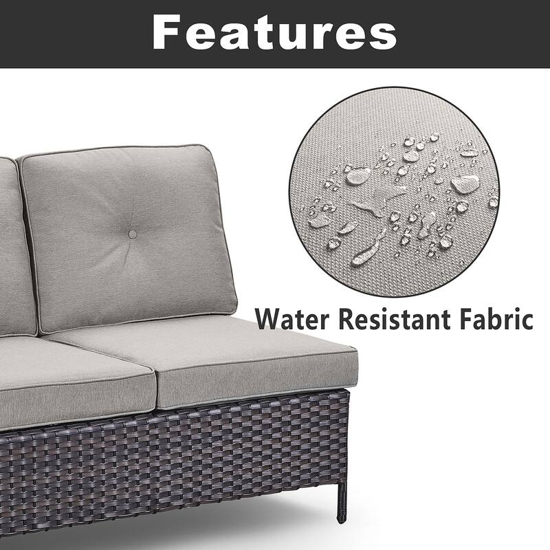 Gymojoy Outdoor Sofa Loveseat Corner Sofa Table Sets