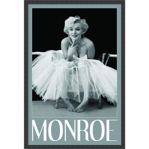Framed Art Print Marilyn Monroe - Ballerina by Milton H. Greene 26 x 38-inch