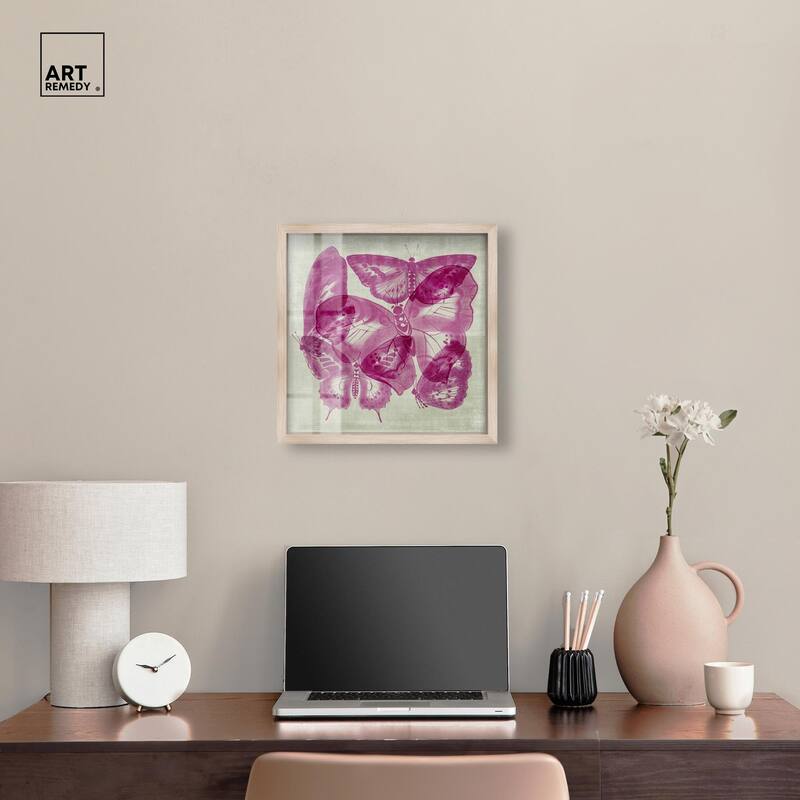 Fluttering Wings Shadowbox by Art Remedy