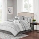 preview thumbnail 2 of 8, Madison Park Christian 7-piece Geometric Jacquard Comforter Set