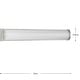 preview thumbnail 10 of 8, Barril Collection 32 in. Brushed Nickel Large Modern Integrated LED Linear Vanity Light - 32 in x 2.33 in x 4.76 in