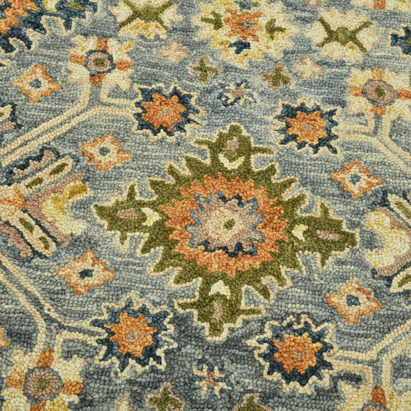Empress Gray Traditional Hand-Hooked Area Rug 2' x 3'