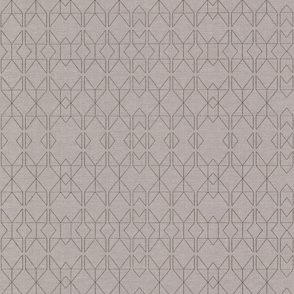 A-Street Prints Paititi Silver Diamond Trellis Wallpaper