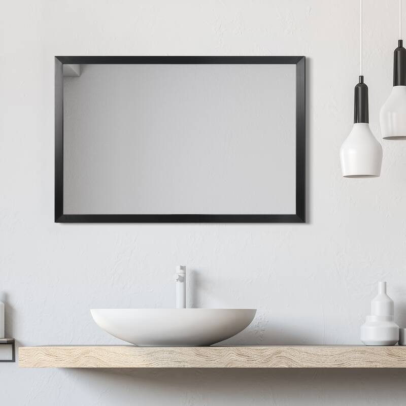 Contempo Stainless Steel Gold Wall Mirror
