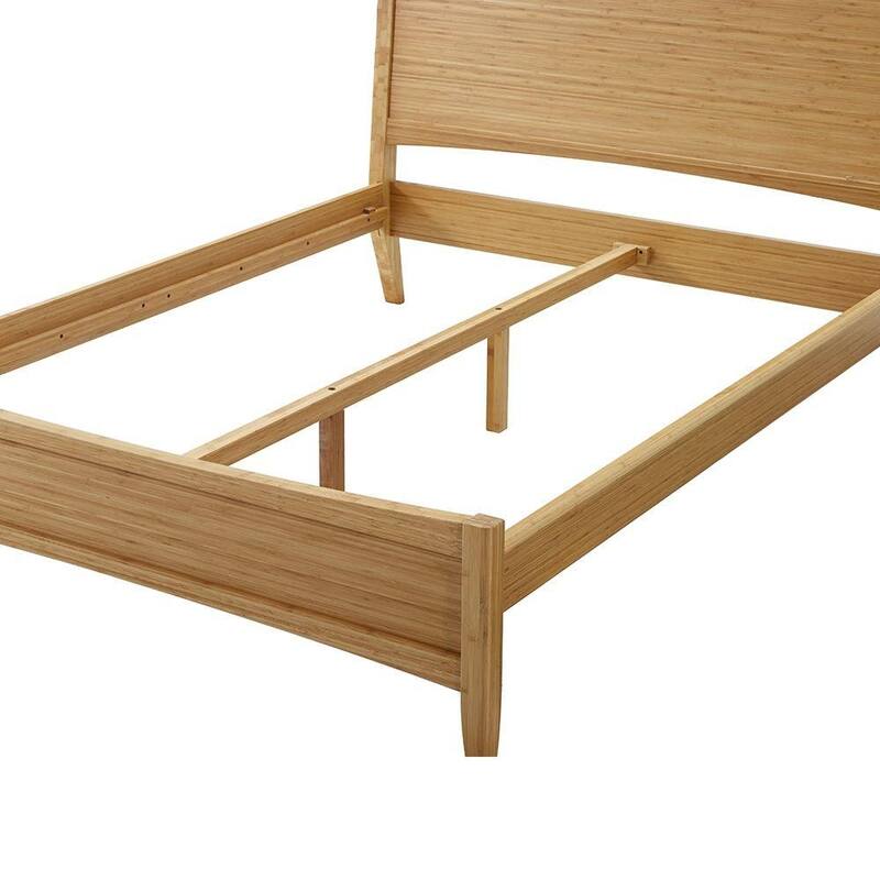 Willow Queen Platform Bed, Caramelized
