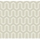 preview thumbnail 2 of 6, Seabrook Designs Parket Geometric Honeycomb Unpasted Wallpaper 27 in. W x 27 ft. L - Alabaster & Metallic Latte