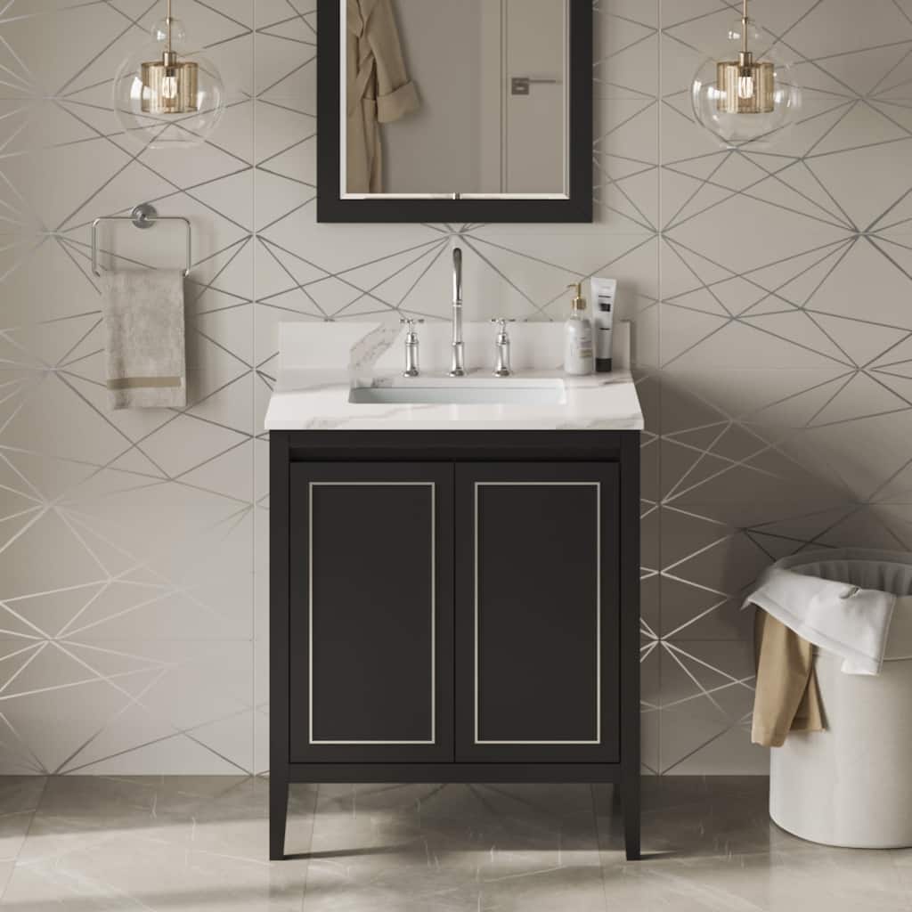 Jeffrey Alexander VKITPER30R-QUARTZ Percival II 30" Free Standing