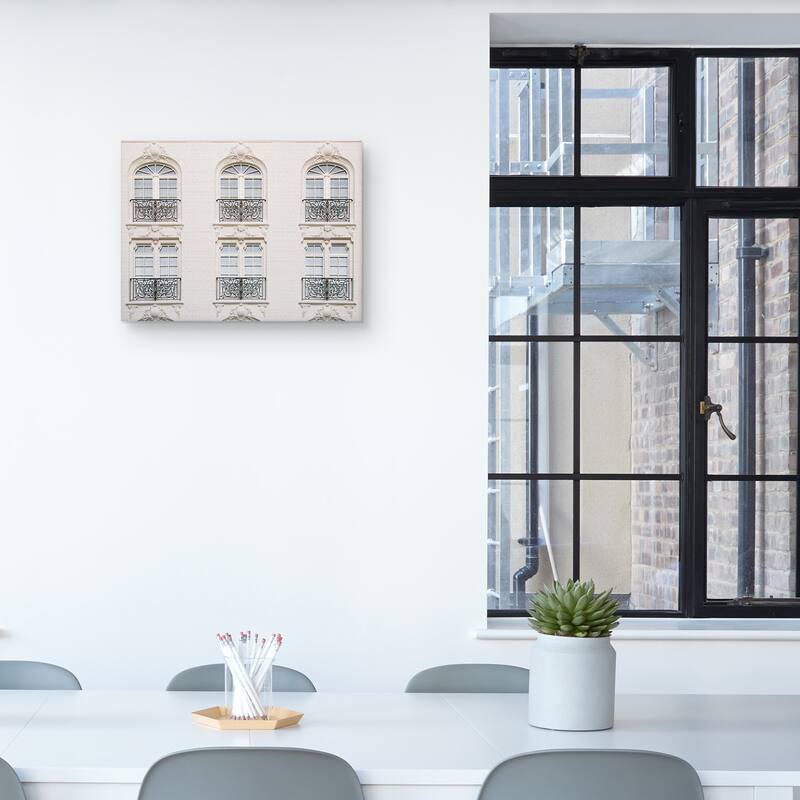 Picturesque Windows Canvas Art Print