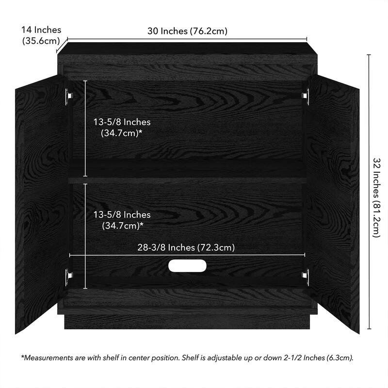 Presque 30" Wide Rectangular Accent Cabinet - 30" Wide