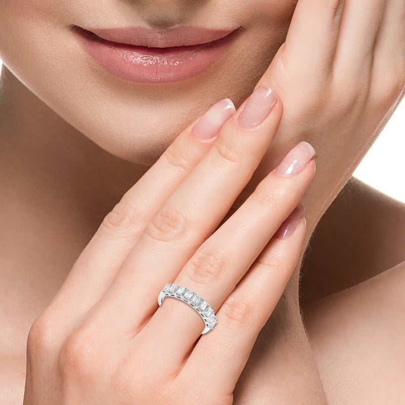 Effy Women's 14K White Gold Diamond Ring