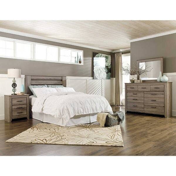 Shop Ashley Furniture B248 92 Zelen Vintage Brown Two Drawer Night