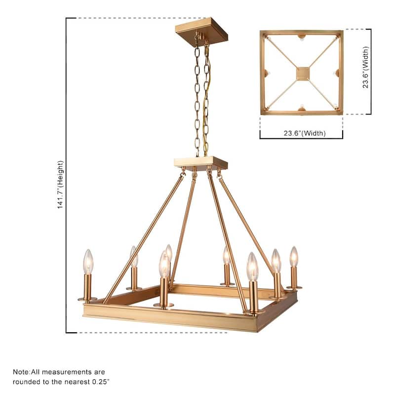 Brio Lighting Axis - Gold Chandelier