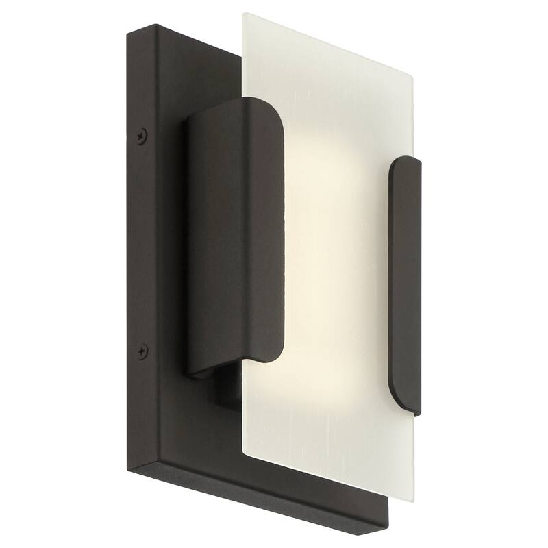 Access Lighting Hubert Short Outdoor LED Wall Mount - Bronze