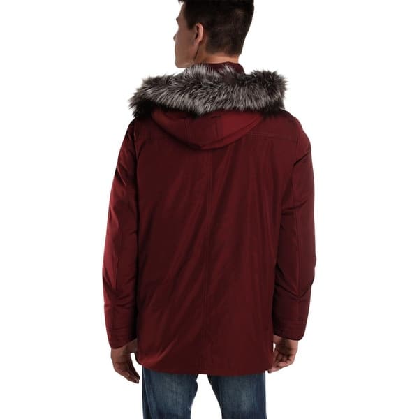 Shop Michael Kors Mens Parka Coat Winter Water Repellent L