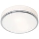 preview thumbnail 1 of 6, Access Lighting Aero Flush Mount - 10" - Chrome Finish - Replaceable LED Chrome