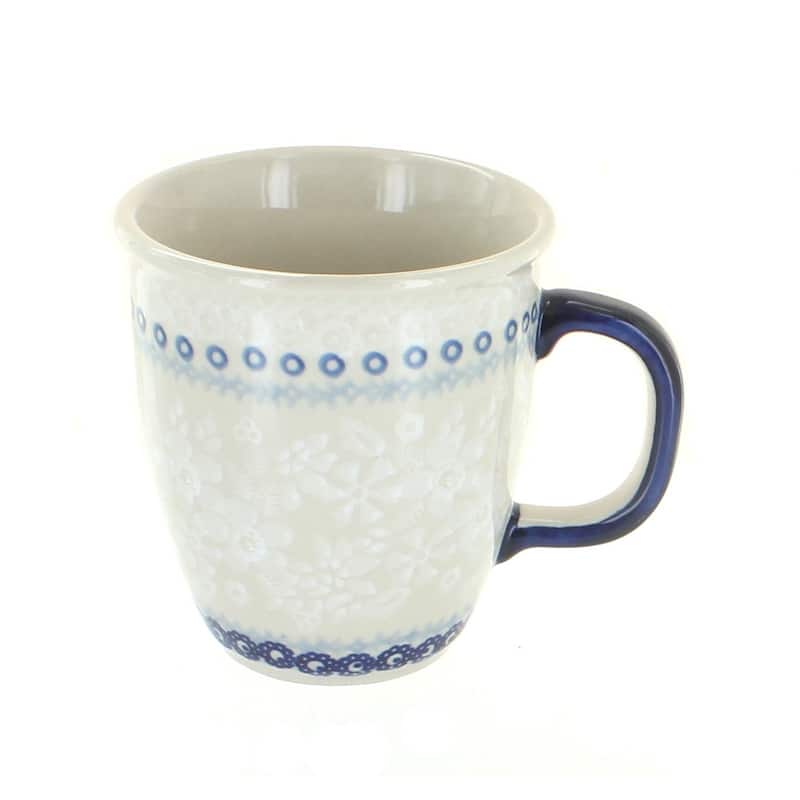 Blue Rose Polish Pottery Manufaktura Coffee Mug - Victoria
