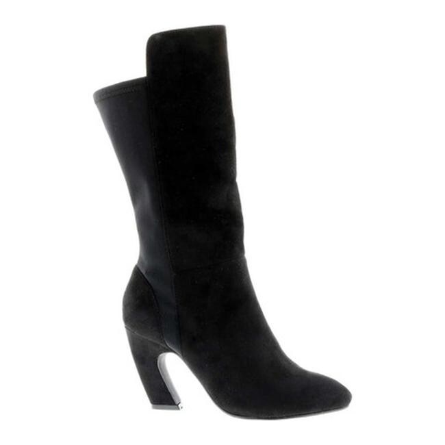 black womens heeled boots