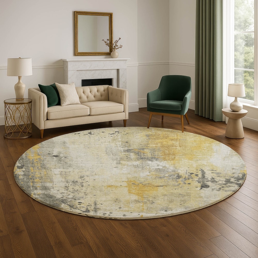 Premium Washable Super Soft Abstract Modern Mayfield Rug