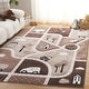 preview thumbnail 13 of 38, SAFAVIEH Carousel Kids Lumnie Neighborhood Rug 8' x 10' - Brown/Beige