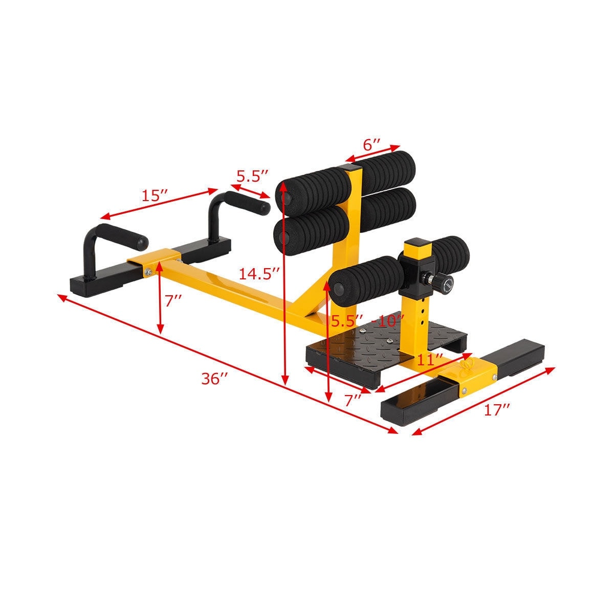 Gymax sissy squat machine store