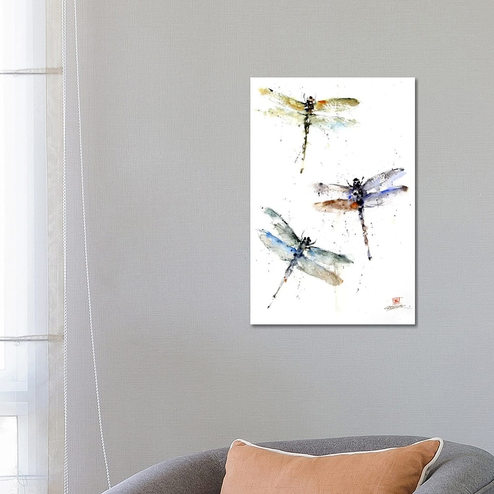 iCanvas "Dragonflies" by Dean Crouser Canvas Print