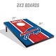 preview thumbnail 2 of 5, Buffalo Bills NFL Compact 2x3 Tailgate Cornhole Board Set