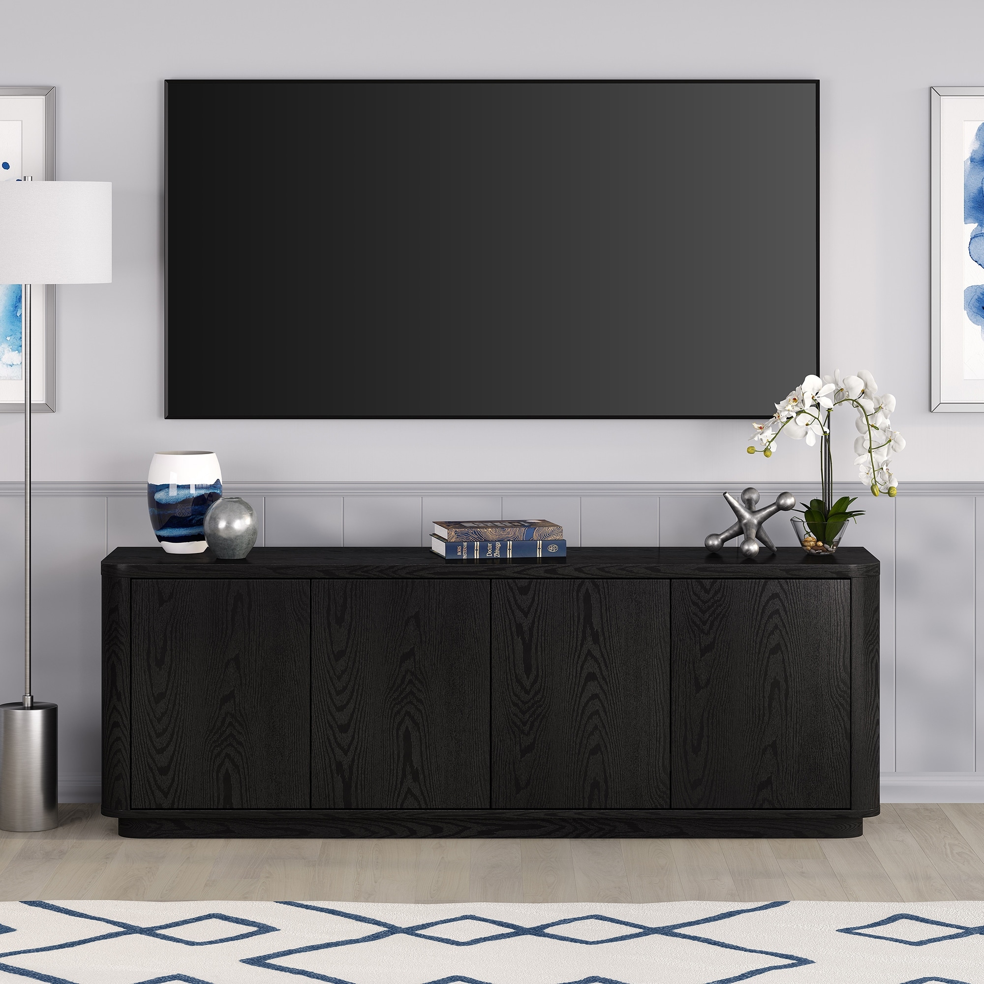 Plympton Rectangular TV Stand for TV's up to 75" - 68" Wide