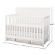preview thumbnail 2 of 4, Emery 56" Wide Convertible Crib Panel, White
