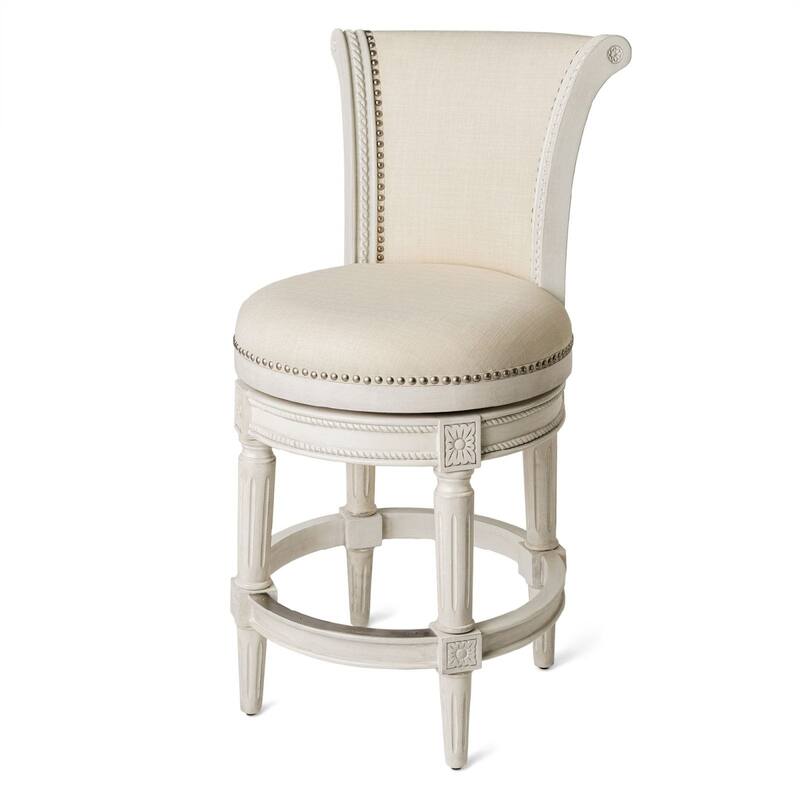 Maven Lane 26" Pullman Swivel Counter Height Kitchen Stool