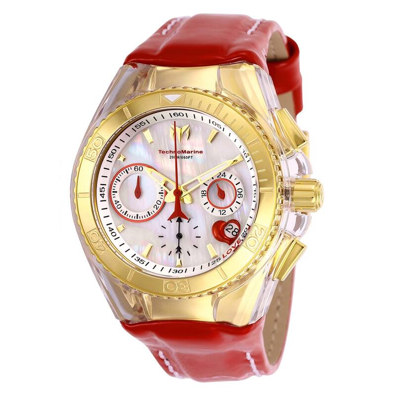 Technomarine Women's TM-117003 Cruise Valentine Quartz White Dial Watch - Silver