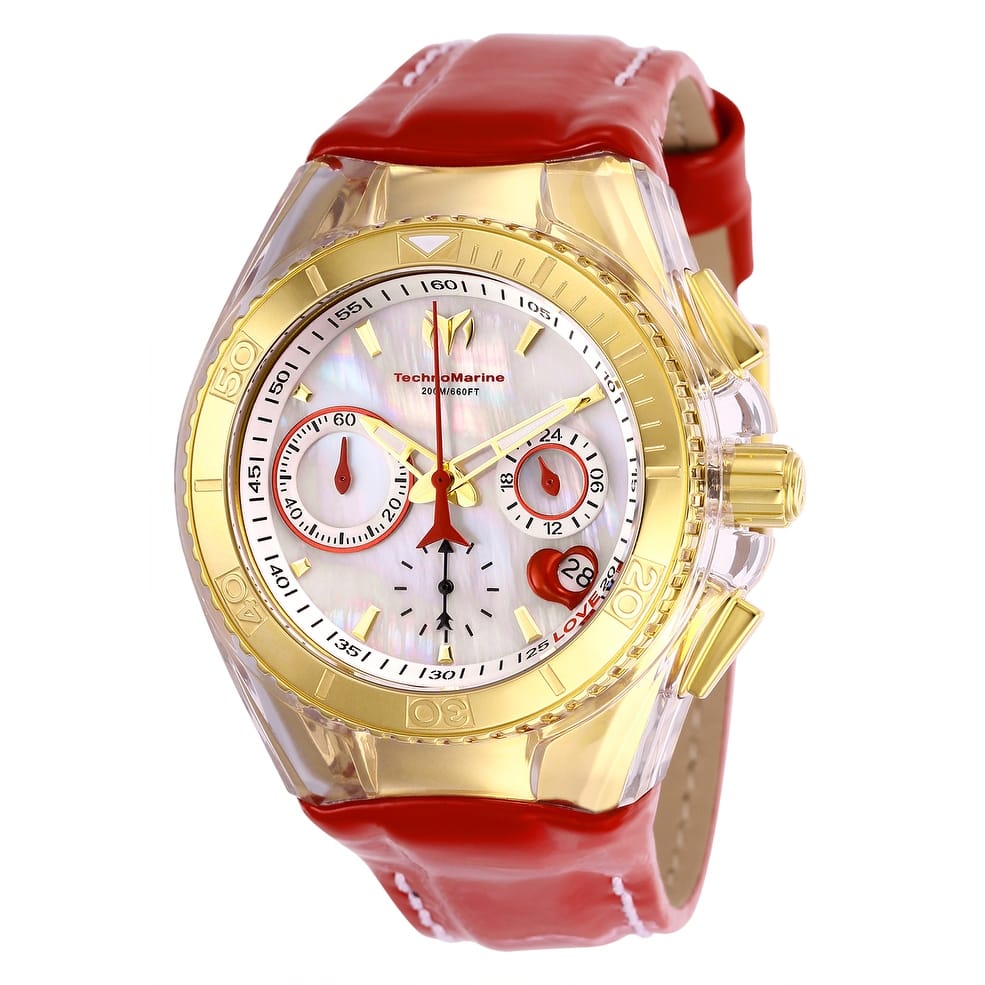 Technomarine Women's TM-117003 Cruise Valentine Quartz White Dial Watch - Silver