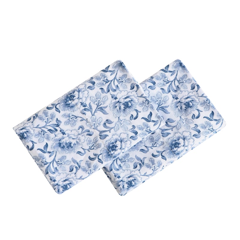 Laura Ashley Soft & Silky Sateen Printed Cotton Sheet Set