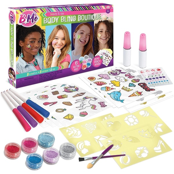 Review  Giveaway Glitterify Me Glitter Tattoo Kits  Counting To Ten