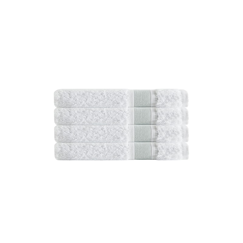 Unique Turkish Cotton 4 pcs Hand Towels - 16'x28' Hand towels