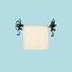 preview thumbnail 2 of 1, Towel Bar Nickel 18" Fleur De Lis Style Bar Bathroom Renovators Supply
