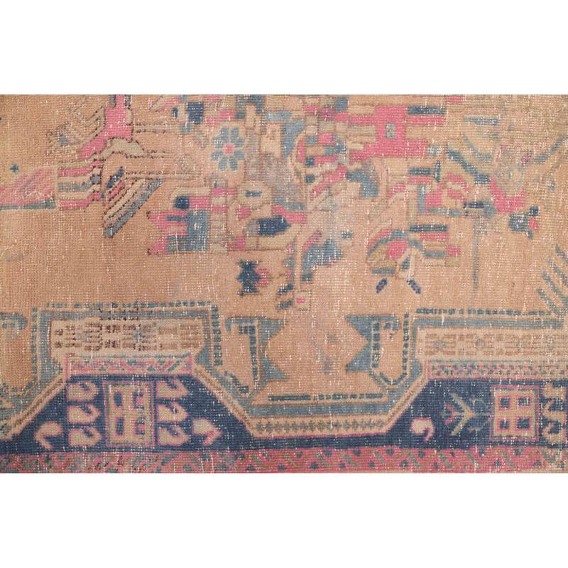 ECARPETGALLERY Hand-knotted Antalya Vintage Tan Wool Rug - 5'2 x 7'1